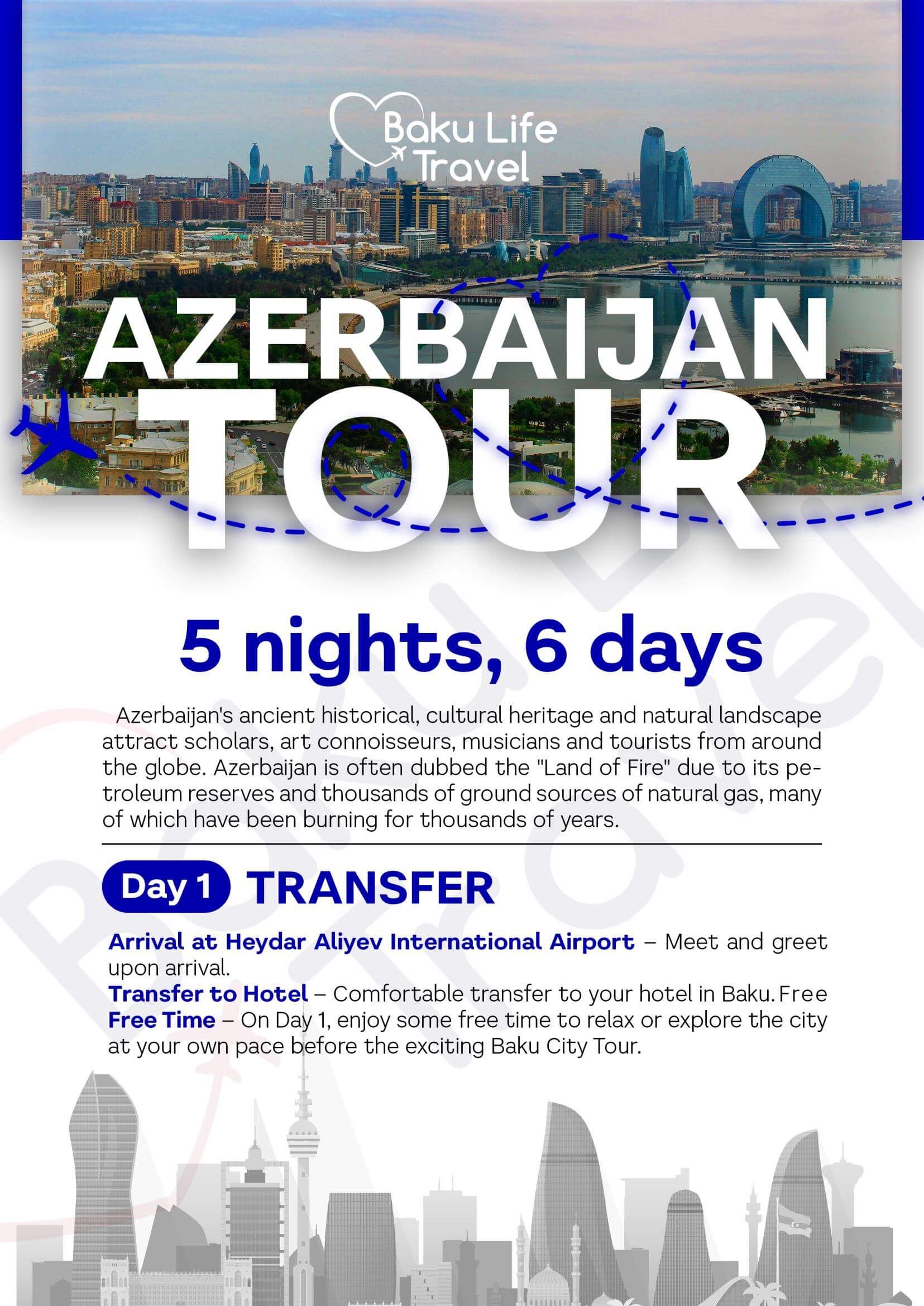 Baku Tour 5 nights , 6 days
